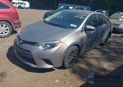 2014 Toyota Corolla Le из США, поврежденный, VIN 2T1BURHE8EC192668